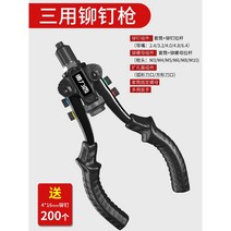 Delixi 877 팝너트건 리벳기 리베팅 리벳건 팝너트공구 RIVETING, 리벳/너트/리밍 3in1(리벳 200개 포함)