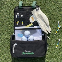 아웃오브바운즈 아웃오브바운즈_골프 행잉 파우치_OOBAC0201, Pink/Blue