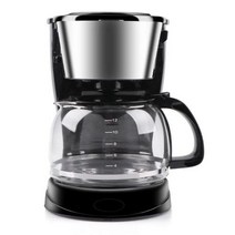 아메리카노 드립 메이커 1500ml 홈 및 사무실 자동 에스프레소 15 컵, black+AU+10-15 컵