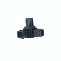 가구 8PCS 22mm25mm32Right Angle Bend Connector Steel Pipe Plastic Shelf Tight Fixing Parts Corner L T, [05] 25x25mm