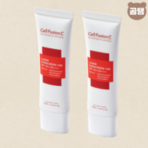 셀퓨전씨 레이저 썬스크린 선크림 50ml+50ml 자외선차단제, 셀퓨전씨 레이저 썬스크린 50ml + 50ml