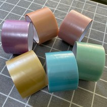 빌리네집 펄 반짝이 끈끈이 공 찐득 볼 만들기 세트 테이프 말랑이 장난감 키덜트, 4.8cm, 초록