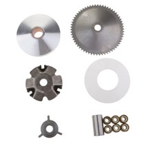 shangren 스쿠터 GY6 4스트로크 50-80cc 139QMB/A용 성능 베리에이터 벨트 드라이브 세트, 설명, 설명, 실버