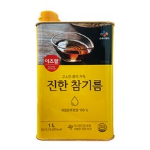 이츠웰 진한 참기름, 1L, 1개