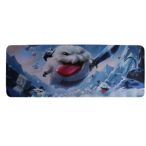 롤 LOL 디자인 마우스 패드 79종 시리즈 리그 오브 레전드 장패드 3mm 두께, 900x400mm + 3mm개, 포로B