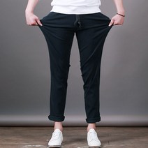 스댕클럽 남성용 치즈스판 밴딩 나염 면바지 SBJ2745