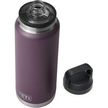예티 램블러 36온스 진공 단열 처그 캡 포함 블랙, Nordic Purple, 36 Oz