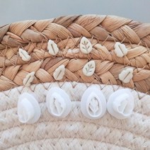 도자기공예 만들기 도구 물레 DIY미니 리프 폴리머 클레이 커터 엠보싱 금형 4 개 DIY 귀걸이 작은 보석, 01 4 pcs set