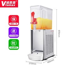 식혜 냉각기 디스펜서 식혜 기계 냉쥬스기 뷔페 주스, 18L 단일 실린더 교반 유형(단냉식)