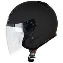 HJC 홍진 CH-5 오픈페이스 오토바이 바이크 스쿠터 헬멧, XL, 03.무광블랙