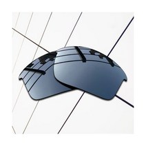 TRUE 편광 교체품 렌즈 for-오클리 Bottle Rocket OO9164 블랙 Chrome