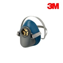 3M 공업용 산업용 방진 필터 교체 단구형 면체 마스크 X3