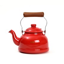 [EJIRY] 에지리 글래이지팟 컬러 법랑주전자 1.6L 레드, 단일속성