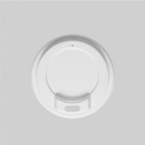 칼라컵 3중 단열종이컵 4온즈용 뚜껑 200개, 백색(200개), 평면형