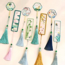 프롬빈스 자수 책갈피 DIY 패키지 세트, A-토끼와달