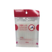 소품제작 11mm 핫멜트 스틱 심 봉 2개 리폼재료 hotmelt 접착스틱