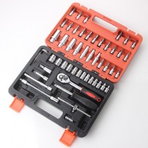 멀티커터 소형 고속 무선 자동차 수리 공구 53pcs 세트 14 인치 소켓 차량 도구 래칫 토크 렌치 콤보 키트 보수용품