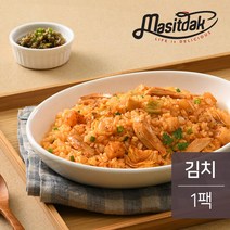 [랭킹닭컴] 맛있닭 닭가슴살 곤약볶음밥(파우치) 김치 200g(1팩), 단품