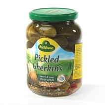 Kiihne 퀴네 게르킨스 피클 670g, 1개