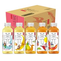중국음료 차파이 500ml 15개 1박스 / 홍차 우롱차 녹차 레몬 복숭아 유자 장미여지 자몽, 레몬홍차