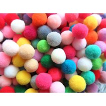 [500개입] 15MM 고탄력 뿅뿅이 믹스 컬러 폼폼이