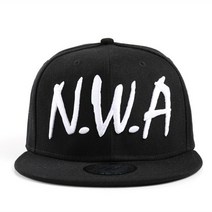 야구모자 Compton신제품 남성 및 여성 스냅 백 스포츠 야구 모자 빈티지 블랙 NWA 레터 갱스타 힙합 모자 2017