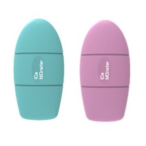 아이스 몬스터 2개 / 얼굴 눈 피부 열감을 내리는 마사지, 블루/핑크