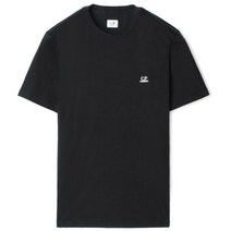 [CP컴퍼니] 22SS CP 가슴로고 반팔티 블랙 12CMTS046A
