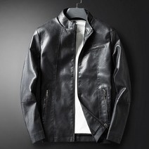 도오빠 M603SA 남성 가죽 자켓 기모 아우터 라이더 재킷 카라 빅사이즈 가을 겨울 남자자켓