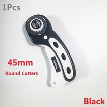 보일러 배관 부품 주름관 로터리 커터 키트 패브릭 커터 45mm-28mm 커터 베이드 트레이싱 휠 커팅 매트 아크릴 눈금자 바느질 클립 포함, 12 Pcs1N12