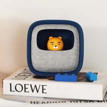 카카오프렌즈 라이언 무드등 탁상시계 알람시계 충전식 밝기조절, KFALMR-R-001