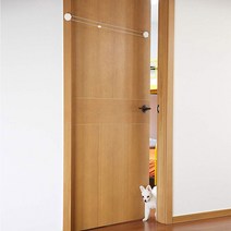 이지펫 반려동물 출입문 자동 펫도어 강아지 고양이, 화이트