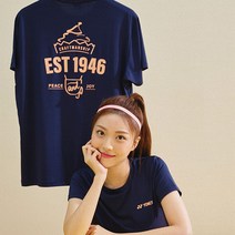 요넥스 229TR004F 배드민턴 여성 기획 티셔츠 네이비