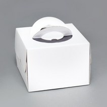 케이크상자 2호(화이트 높이15cm)