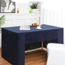 전시회 행사장 회의 워크숍 테이블 보 가리개 커버, B_120X45 높이 75cm
