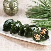 오너클랜 [청암뜰] 모시잎 송편 (통동부) 5개입x4팩(20개), 1