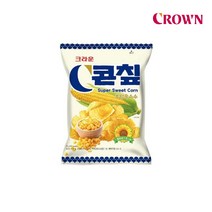 크라운 콘칩 초당옥수수맛 70g 4개