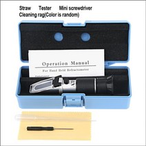 당도측정기 과일 사과 당도계 가정용 휴대용 굴절계 측정 범위 주스 우유 차 설탕 농도 당류계 테스트, 2-137