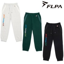 플파 FLS 남성 컴포트 스웨트 팬츠 3종 블랙 오트밀 다크그린 라켓소년단 보이즈 요넥스 이용대 테크니스트