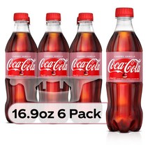 코카콜라 체리 바닐라 탄산 음료 16.9oz 6병 1팩 x 2개