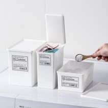 캡슐 세제 보관함 보관 용기 보관통 보관 캡슐 세제통 세제통 세제 타블렛 다용도, B타입 (14x7.8x14.8cm)
