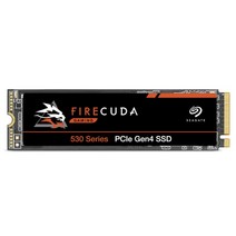 씨게이트 파이어쿠다 530 게이밍 PCIe 4.0 M.2 NVME SSD, 500GB