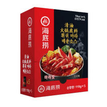 하이디라오 마라 훠궈 소스 110g x 5p, 550g, 21개
