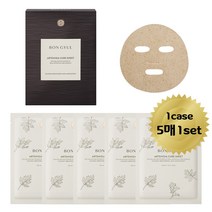 본결 진정안티에이징 솔루션 강화약쑥 마스크팩 1박스 5매입, 1개