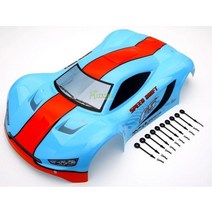 클리어 페인팅 자동차 쉘 바디 세트 1/5 Rovan F5 MCD XS5 RR5 Rc 부품에 적합, 02 Blue