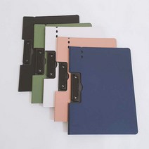 도매팜 종이를 깔끔하게 잡아주는 a4 집게 파일 레포트 서류정리 학습지 사무실, 세로형, 1개, 화이트