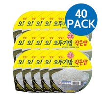 더욱찰진 오뚜기밥 햇반 150g x 40개 (박스) 햇반 즉석밥 헷반 햇반작은공기 햇반대용량 햇반150 간편식 작은햇반 큰햇반 간편식 즉석밥 볶음밥 라이스 공기 밥 Rice, 본상품