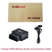 배회감지기 위치추적기 초소형 소형 치매 고양이 자전거 차량 미니 플러그 플레이 obd gps tracker car gsm obdii 추적 장치 obd2 16 핀 인터페이스 중국, 배터리 박스 라인