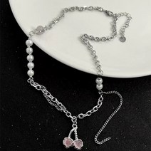 세라 여성용 세이치 체리 체인 목걸이