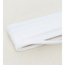 혜인천 앙앙 항균 더블니트 바이어스테이프 10mm 4컬러, [84-054] 화이트